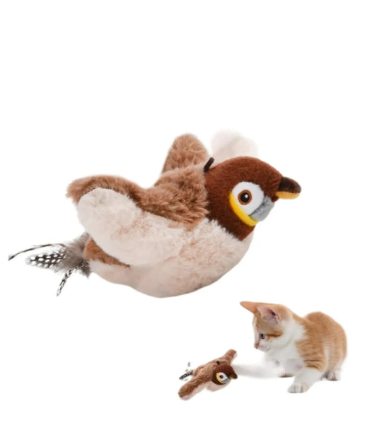 Pájaro Juguete Volador para Gato